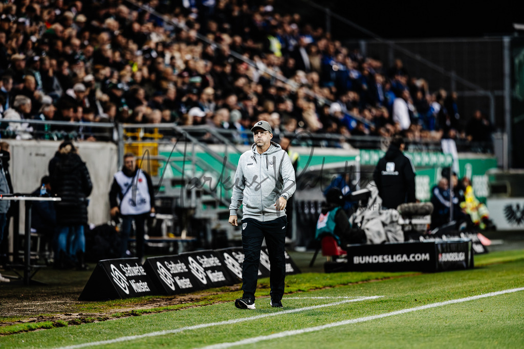 2. Bundesliga, Saison 2024/25, 7. Spieltag: SC Preußen Münster - FC Schalke 04 | Münster, 28.09.2024: 2. Bundesliga, 7. Spieltag, SC Preußen Münster gegen FC Schalke 04 im LVM-Preußenstadion in Münster. Foto: sportfotografie.ms | Markus Paletta - Realisiert mit Pictrs.com