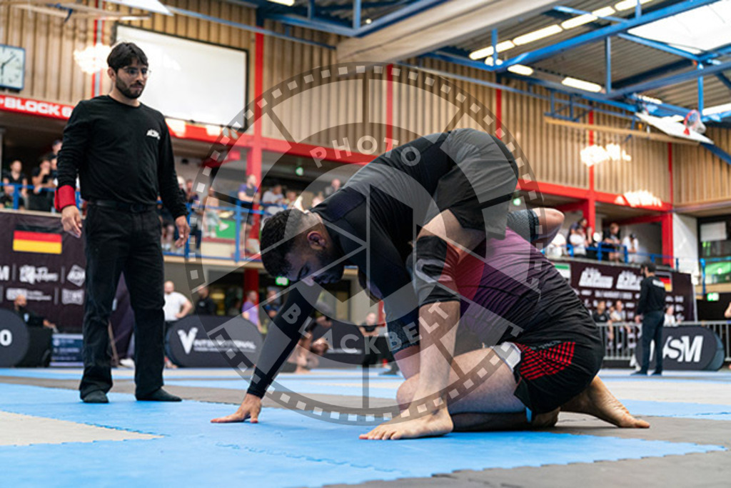 20230826PBB57065 | Fighters compete during the AJP INTLPRO BJJ and grappling competition in Hamburg, Germany, on August 26 2023.