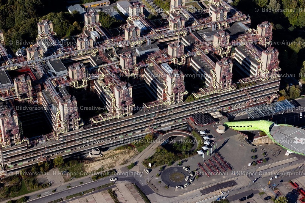 Lufbilder Aachen-6218 | Luftbild Klinikgelände des Krankenhauses " Universitätsklinikum Aachen " im Ortsteil Laurensberg in Aachen im Bundesland Nordrhein-Westfalen, Deutschland. - Realisiert mit Pictrs.com