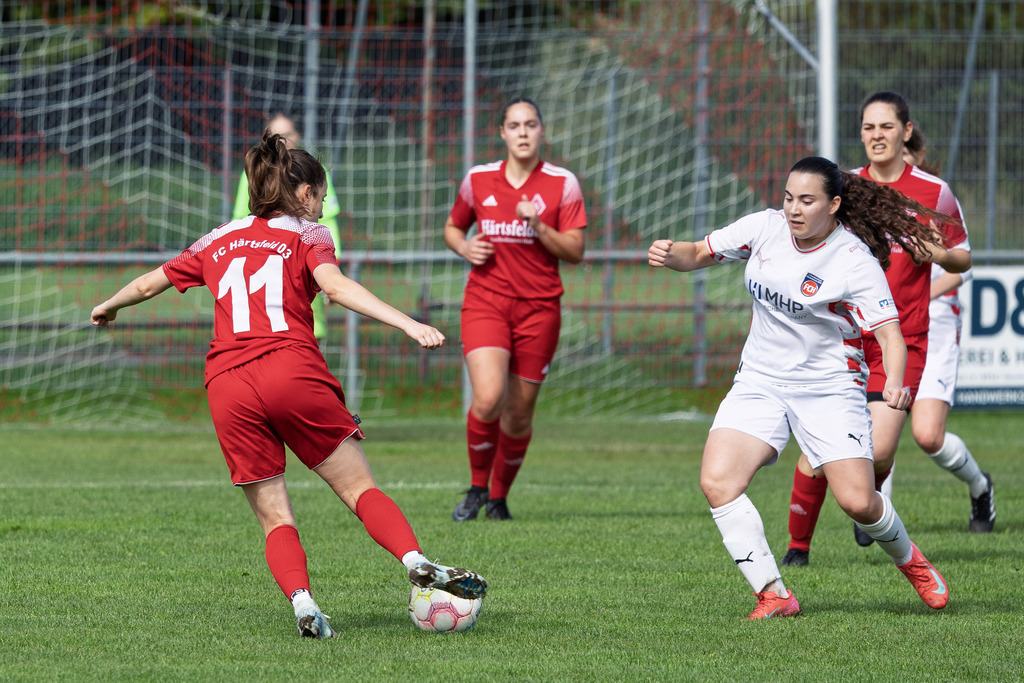 HÄRFCH_250914_8565 | FC Härtsfeld 03 vs. 1.FC Heidenheim 1846 II, Fußball, Frauen, Bezirksliga, 2025/2026, 1. Spieltag, 14.09.2025 in Dischingen(Foto: Michael Bulling) - Realisiert mit Pictrs.com