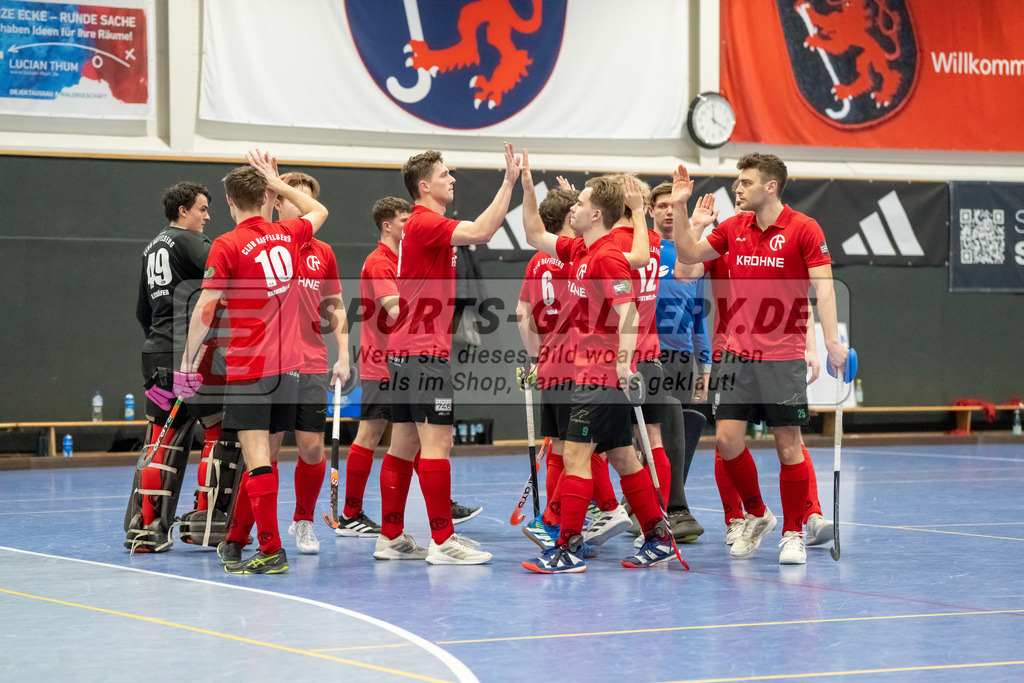 HK_20250201_102071 | 2. Bundesliga Halle Herren Düsseldorfer HC - Club Raffelberg am 1.2.2025 Halle am Seestern, Düsseldorf ,