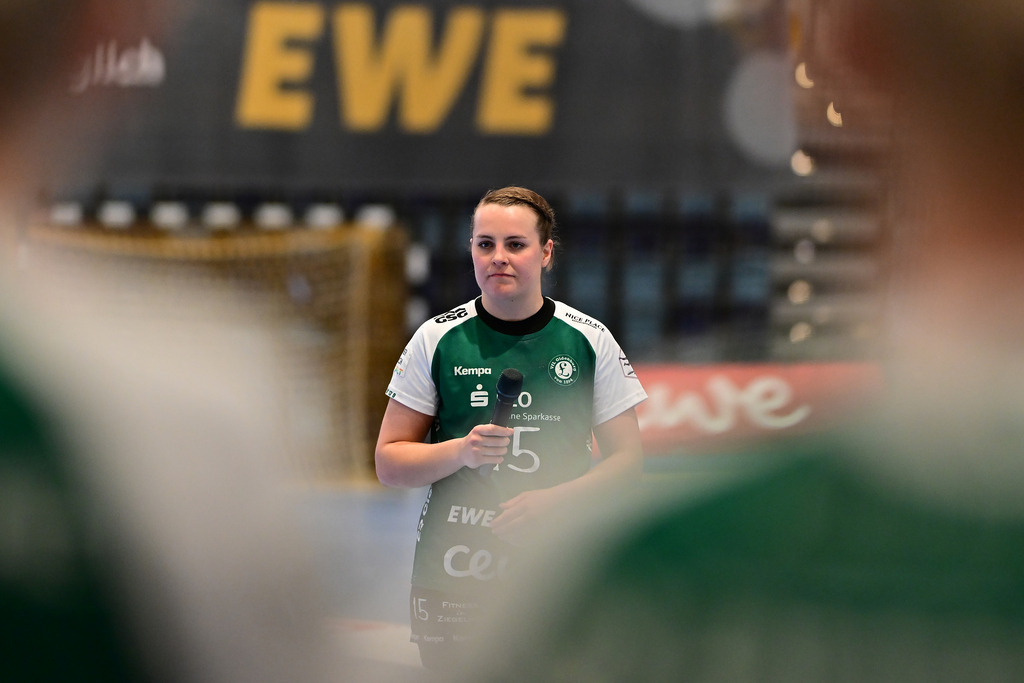 Handball I Frauen I Saison 2024-2025 I 1. HBF I Play-Off I Viertelfinale I VfL Oldenburg - HSG Blomberg-Lippe | Der Sportfotograf. - Realisiert mit Pictrs.com