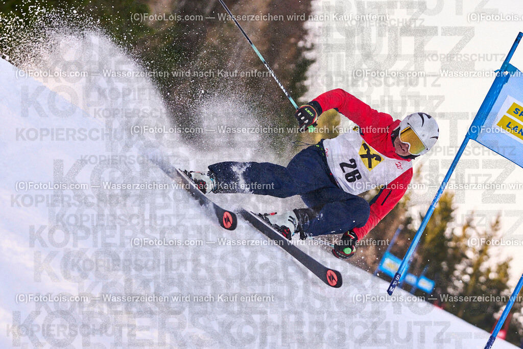 ALP0409_MastersCup-RTL-I_LKHF_Rohrweck Herbert | NÖ Raiffeisen MastersCup, Jugend - Damen - Herren, Riesentorlauf-Rennen 1 auf der Fuchswaldpiste, durchführender Verein: Schiklub Lackenhof, So 9. Februar 2025.