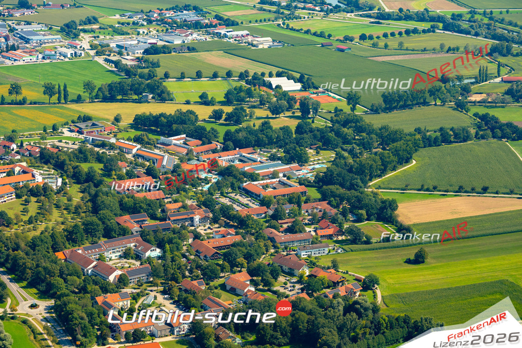 Das Luftbild zeigt : Aunham Bad Birnbach - Die Luftaufnahme wurde 2024 vom UL-Flugzeug aus erstellt ( keine Drohne ) - Hochauflösende Luftaufnahme - Für grossformatige Ausdrucke geeignet. Die Geschenkidee !Mit Lizenz und Bildrechte bestellbar