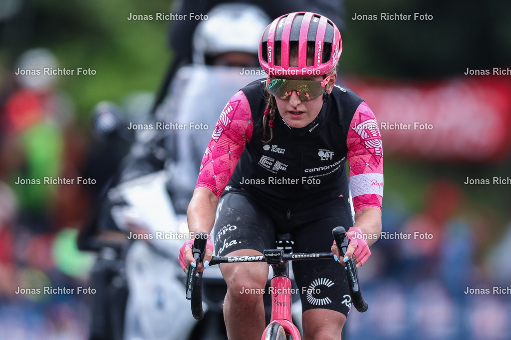 La Fleche Wallonne Femmes 2025 | Radsport UCI World Tour Women Elite La Fleche Wallonne Femmes am 23.04.2025 in HuyCedrine Kerbaol ( EF Education - Oatly )Foto: Revierfoto - Realisiert mit Pictrs.com