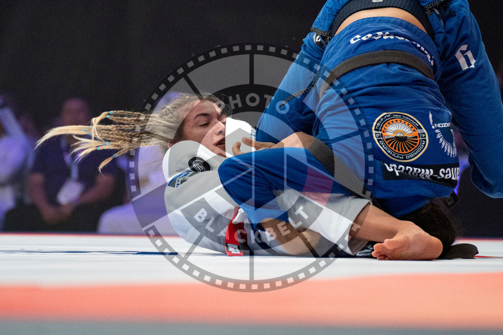 20231110PBB1447 | Fighters compete during the AJP World Professional Championship blackbelt finals in the Mubadala Arena in Abu Dhabi, Arab United Emirates, on November 10, 2023.