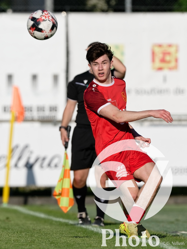 Lancy FC  v Servette FC M-21  - 1ere ligue Classic  | Geneva, Switzerland - April 25 : during the 1ere ligue Classic  match between Lancy FC  and Servette FC M-21  at Stade de Marignac on April 25 , 2026 in Geneva, Switzerland.