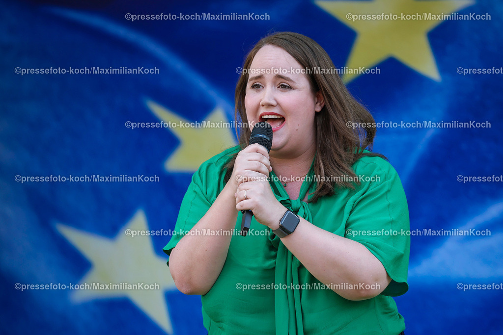 Koe07062401013 | 07.06.2024, Köln, Wahlkampfveranstaltung Bündnis 90 Die Grünen - Bundestagsabgeordnete Politikerin Ricarda Lang