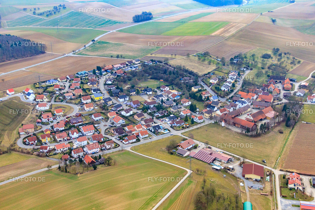 Ortsteil Bockschaft | Luftbild: Ortsteil Bockschaft im Ortsteil Bockschaft in Kirchardt im Bundesland Baden-Württemberg in Deutschland. Foto: IMG_38198.jpg vom 12.03.2011 durch Werner Riehm/FLY-FOTO.de - Realisiert mit Pictrs.com