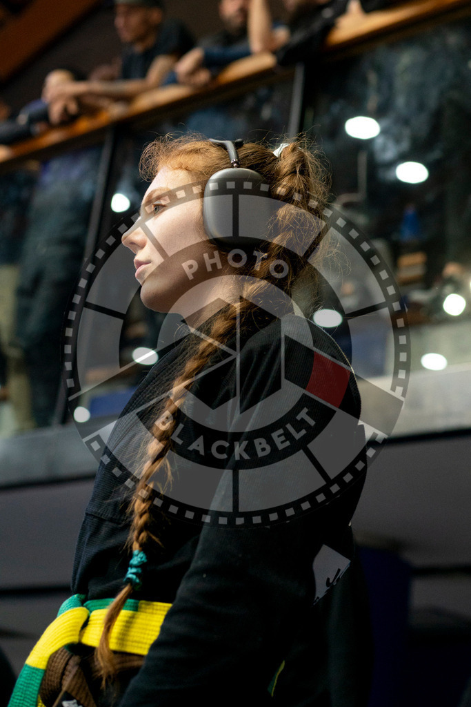 20240124PBB02035 | Fighters compete during the second day of the IBJJF European Championship in Paris, France, on January 24, 2024.