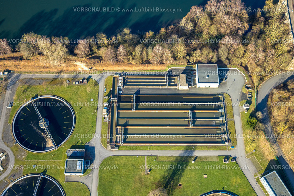 Herdecke260304427 | Luftbild, Ruhrverband Kläranlage Hagen, Vorhalle, Hagen, Ruhrgebiet, Nordrhein-Westfalen, Deutschland
