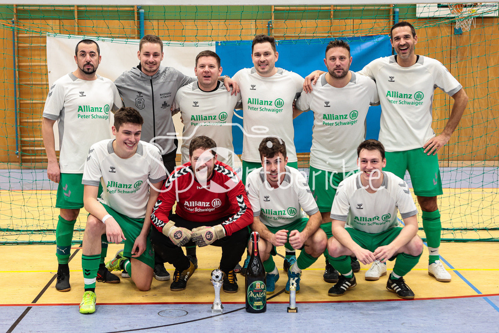 Maerbraeu-Cup BC Aichach II | Mauerbach juebet / Siegerfoto Maierbräu-Cup