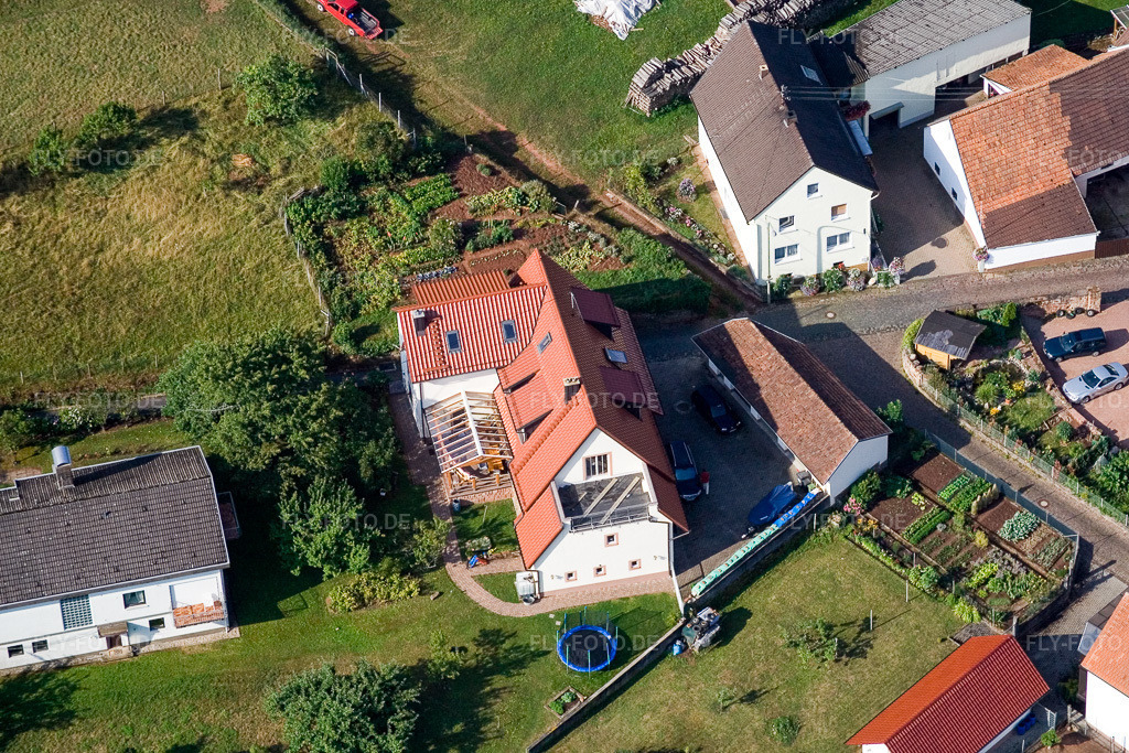 Luftbild: Hohlstr im Ortsteil Gräfenhausen in Annweiler im Bundesland Rheinland-Pfalz in Deutschland. Foto: IMG_12073.jpg vom 31.07.2008 durch Werner Riehm/FLY-FOTO.de