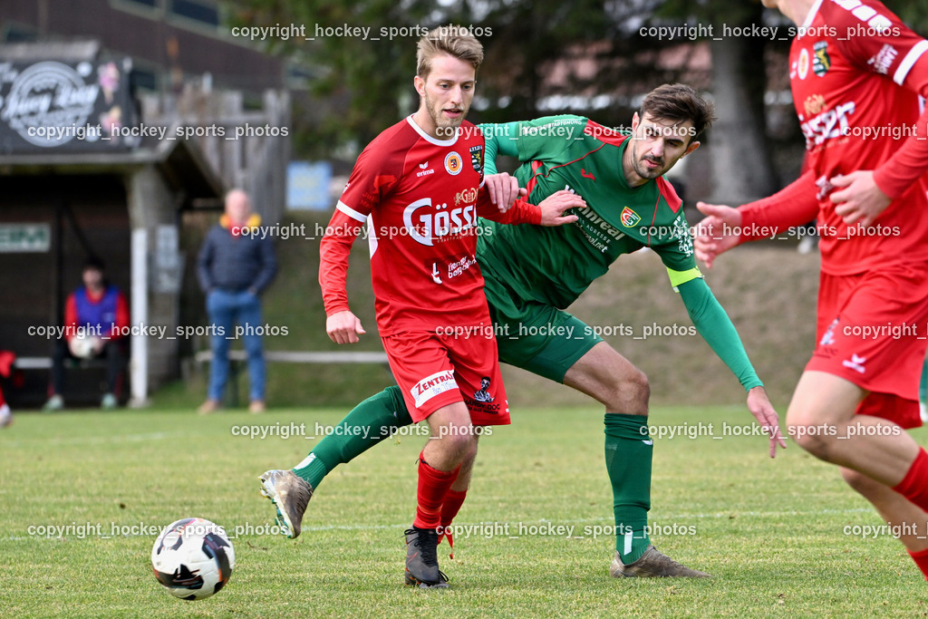 FC ASKÖ Gmünd vs. SV Rapid Lienz | #20 Dominic Girstmair Rapid Lienz, #9 Juro Kovacic FC Gmünd, FC ASKÖ Gmünd vs. SV Rapid Lienz, FC ASKÖ Gmünd vs. SV Rapid Lienz am 09.11.2025 in Ferlach (Ballspielhalle Ferlach), Austria, (Photo by Bernd Stefan)