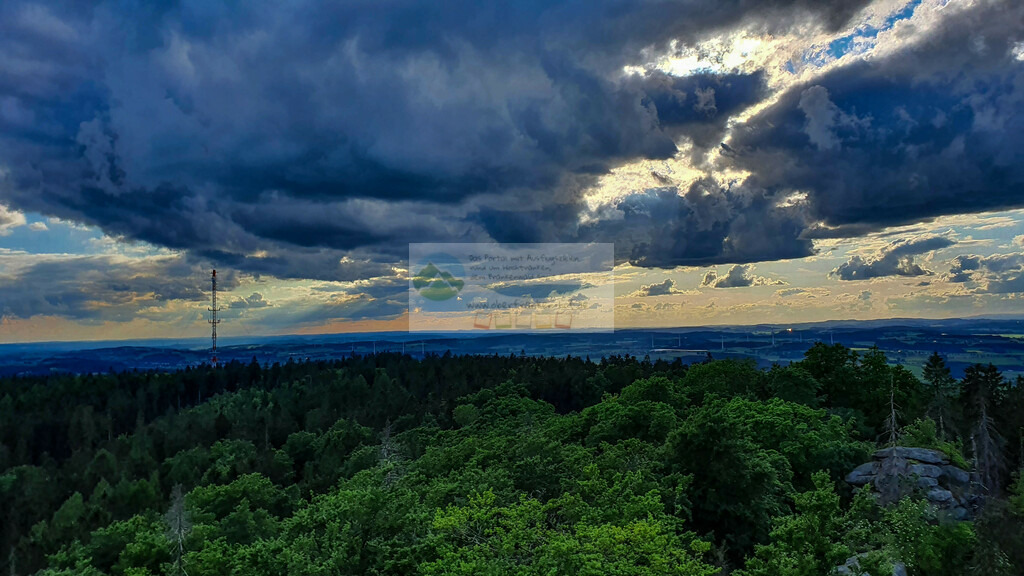 Waldstein Sommer Sonnenuntergang | Impressionen rund um Hochfranken - Frankenwald - Fichtelgebirge - Realisiert mit Pictrs.com