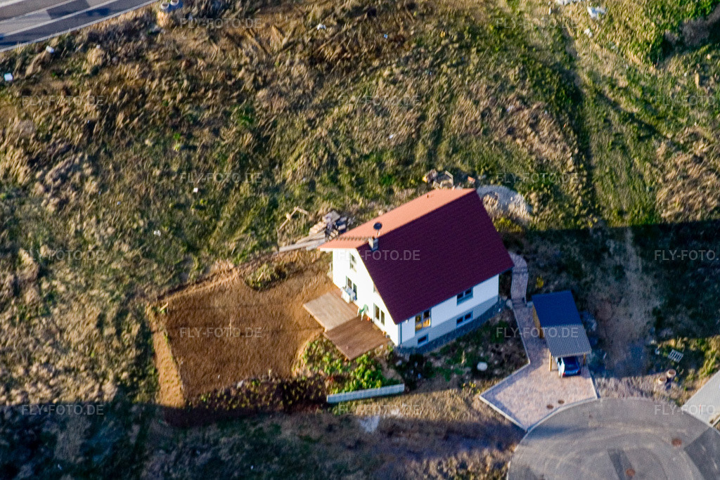 Luftbild: Am Höhenweg in Kandel im Bundesland Rheinland-Pfalz in Deutschland. Foto: IMG_9836.jpg vom 18.03.2008 durch Werner Riehm/FLY-FOTO.de