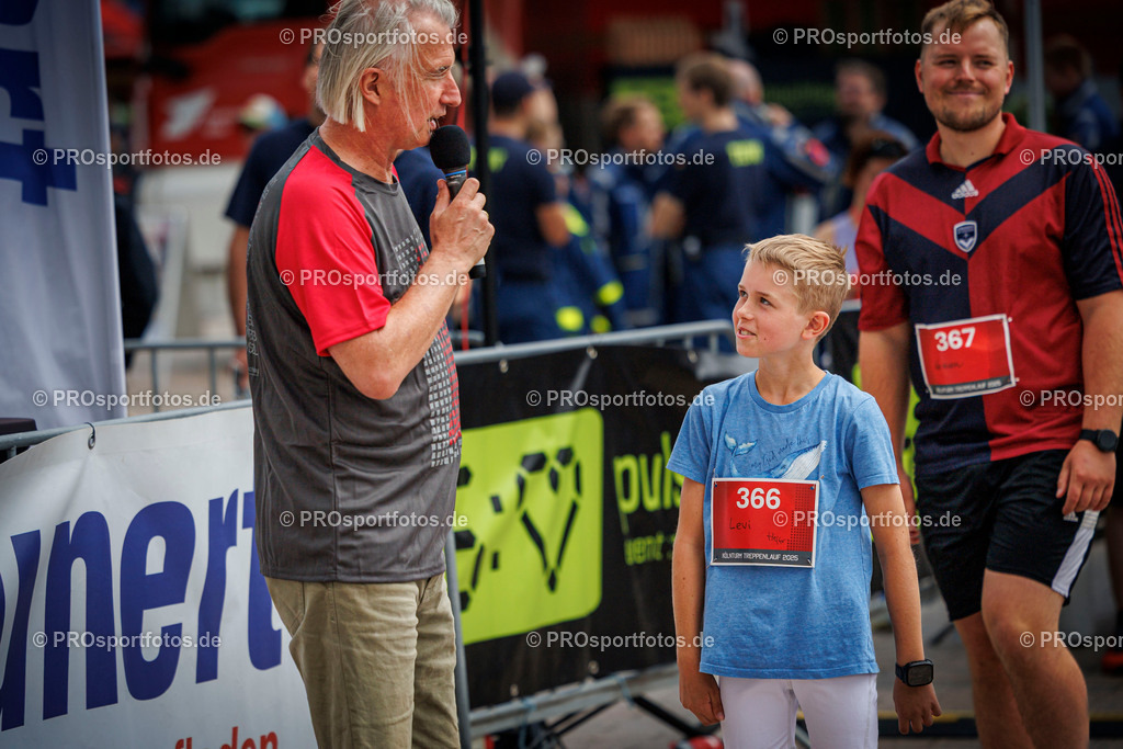 KölnTurm Treppenlauf; Köln, 03.08.2025 | Impressionen vom KölnTurm Treppenlauf am 03.08.2025 in Köln (Nordrhein-Westfalen). 