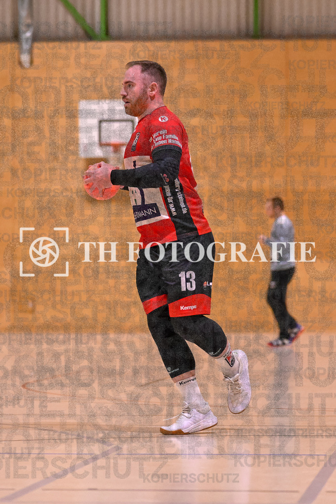 GER, SG Maulburg/Steinen - SG Allensbach/Dettingen, Handball, Landesliga Suedbaden, 2. Spieltag, Saison 2024/2025, 28.09.2024 | Andre Leuchtmann (SG Maulburg/Steinen, #13)GER, SG Maulburg/Steinen - SG Allensbach/Dettingen, Handball, Landesliga Suedbaden, 2. Spieltag, Saison 2024/2025, 28.09.2024Foto: TH Fotografie/Thomas Hess