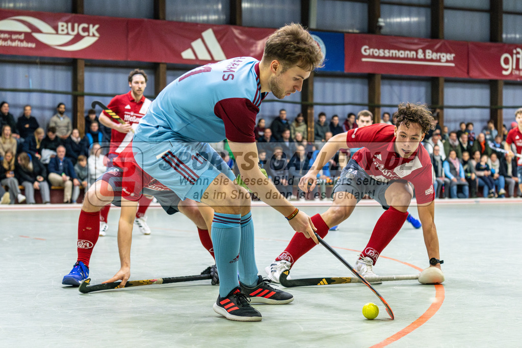 SM_2025-01-10_mD85_-5 | 1.Bundesliga Hallenhockey  (M) UHC - DCADA  / 9:7 (3:4)