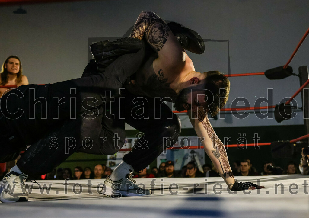 2023-03-11_133_EWS_Wrestling_ERDING | Erding, Deutschland, 11.03.2023:
Wrestling, Saison 2023, EWS Wrestling ERDING

Foto: Christian Riedel / fotografie-riedel.net