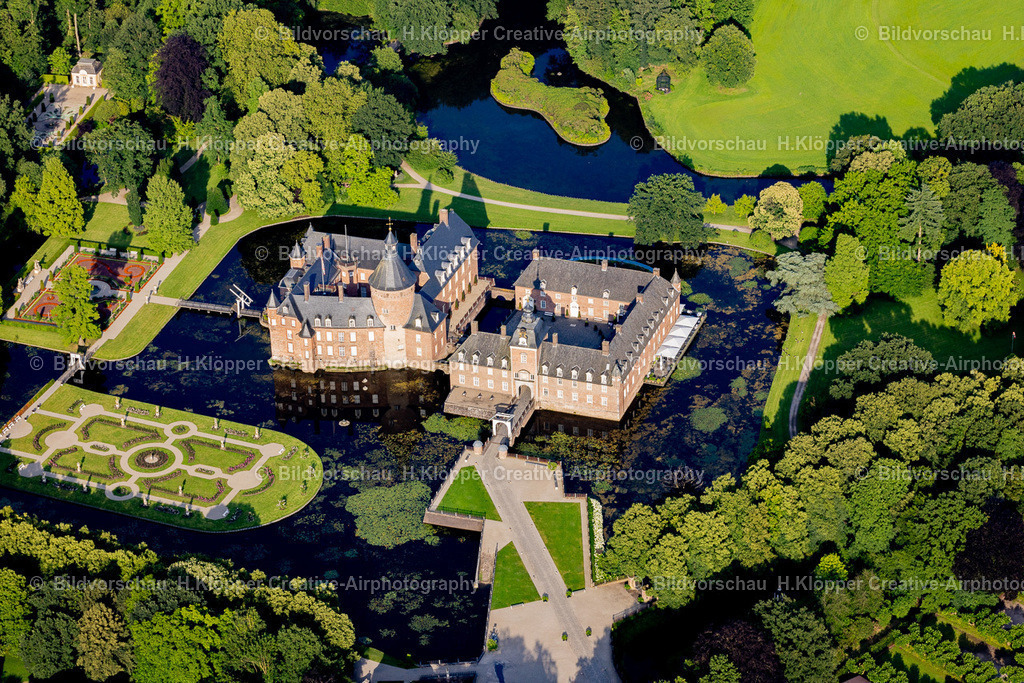Luftbilder-Isselburg-0018 | Luftbilder Isselburg Stadt in Nordrhein Westfalen Burg Isselburg das Wasserschloss am Niederrhein - Realisiert mit Pictrs.com
