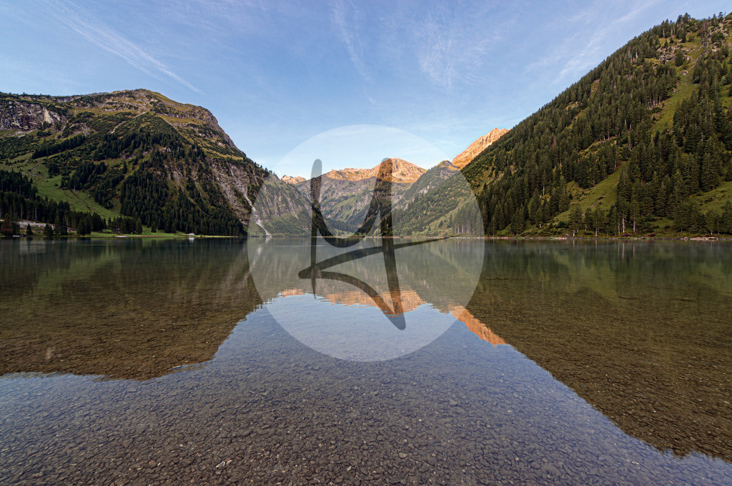 Morgenstimmung am Vilsalpsee | Meurer Shop - Realisiert mit Pictrs.com