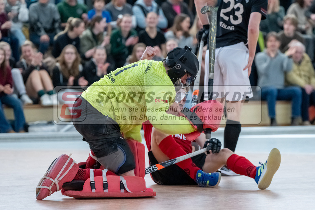 HK_20250202_102375 | 2. Bundesliga Halle Herren Club Raffelberg - Schwarz Weiss Köln am 2.2.2025 Halle am Raffelberg, Duisburg ,