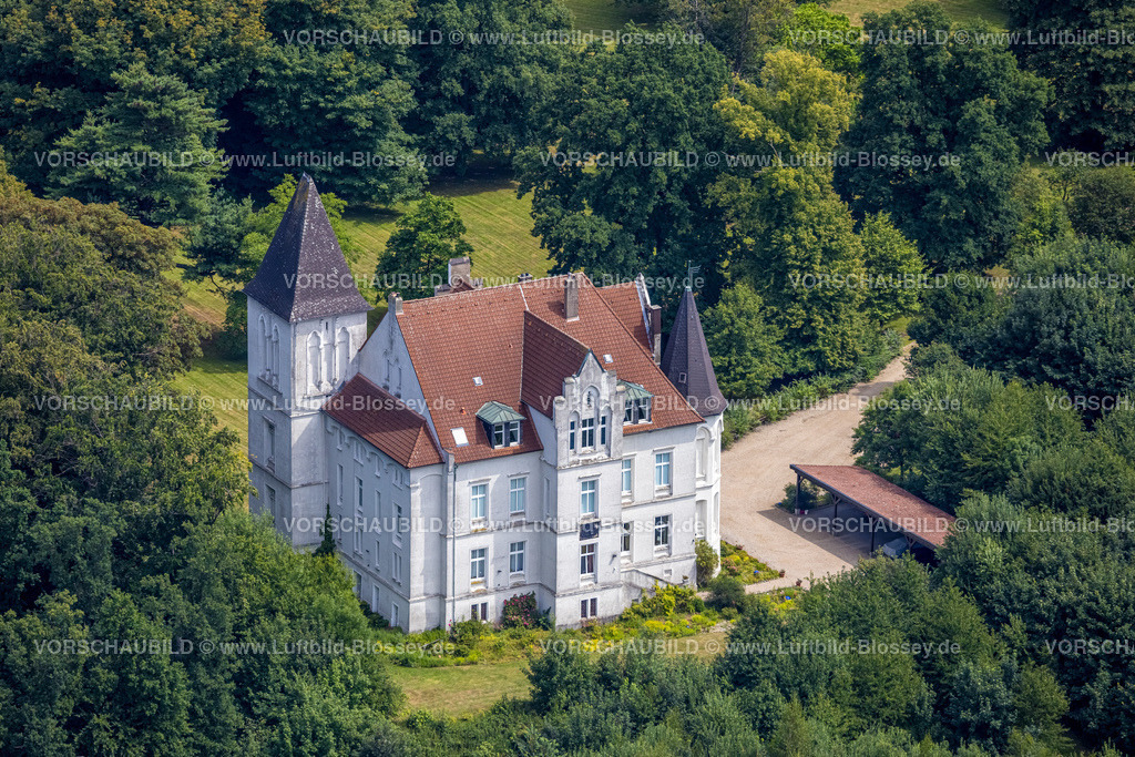Castrop-Rauxel220706617 | Luftbild, Haus Dorloh, Dingen, Castrop-Rauxel, Ruhrgebiet, Nordrhein-Westfalen, Deutschland