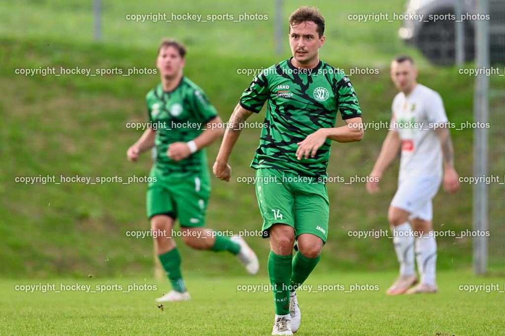 SC Landskron vs. Rapid Lienz | #14 Daniel Arneitz SC Landskron, SC Landskron vs. Rapid Lienz, SC Landskron vs. Rapid Lienz am 22.09.2024 in Villach (Sportanlage Landskron), Austria, (Photo by Bernd Stefan)