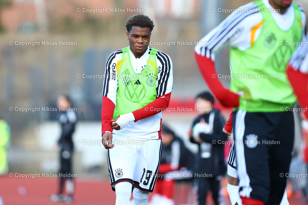 NH_DeutschlandU20_TschechienU20_Länderspiel_26032026 | #19 Farid Alfa-Ruprecht (Deutschland U20)Fußball I Junioren I Länderspiel (Nationalmannschaft) I Saison 2025-2026 I Freundschaftsspiel I Deutschland U20 - Tschechien U20 I 26.03.2026 I Poststadion Berlin