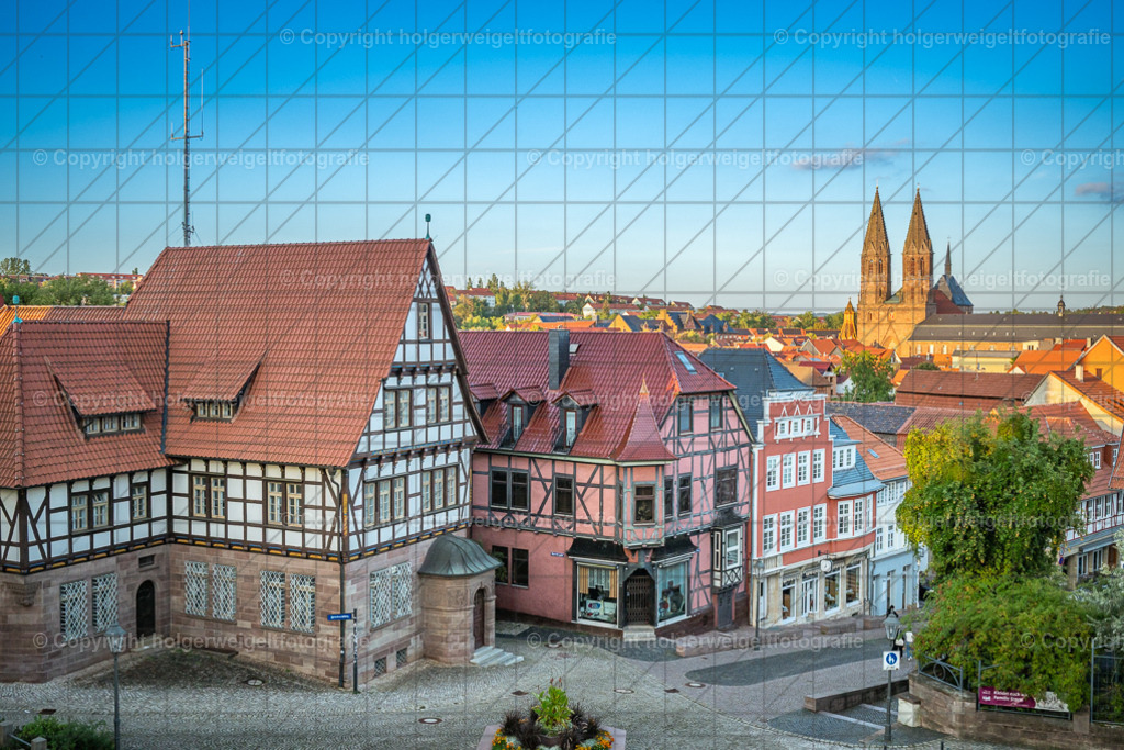 Am Berge | Das ist das Dezembermotiv meines neuen Kalenders "Zeitreise durch Heilbad Heiligenstadt- Die 1960er und Heute" - Realisiert mit Pictrs.com