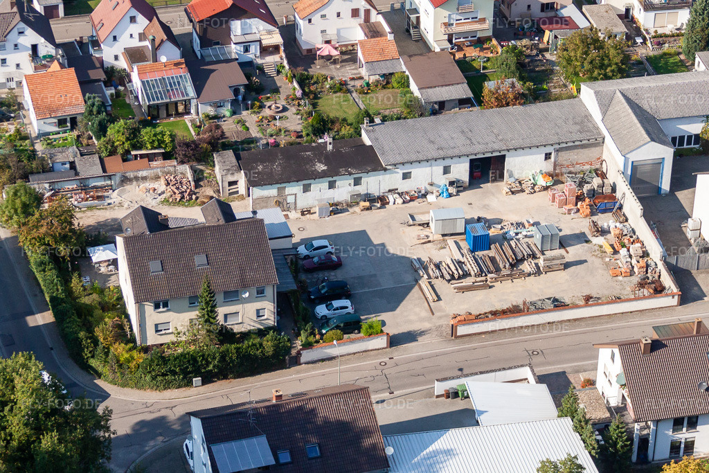 Luftbild: Bauhof in Kandel im Bundesland Rheinland-Pfalz in Deutschland. Foto: IMG_45790.jpg vom 27.09.2011 durch Werner Riehm/FLY-FOTO.de