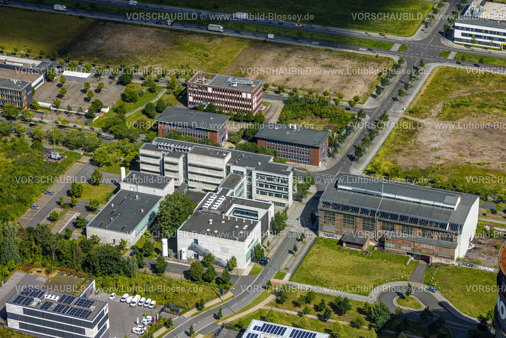 Dortmund240700310 | Luftbild, Technologiepark Gewerbegebiet Phoenix West, MST.factory dortmund, Konrad-Adenauer-Allee 11, Hörde, Dortmund, Ruhrgebiet, Nordrhein-Westfalen, Deutschland