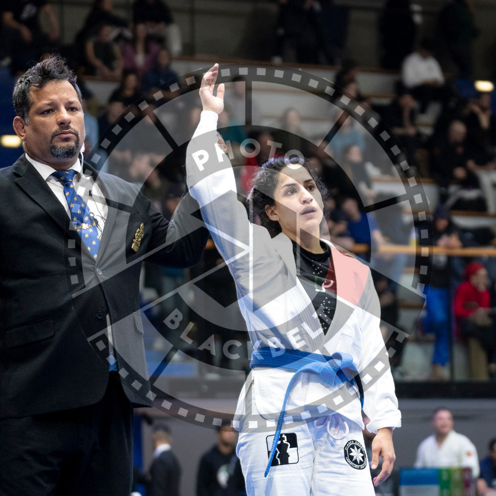 20240121PBB5549 | Fighters compete during the second day of the IBJJF European Championship in Paris, France, on January 21, 2024.