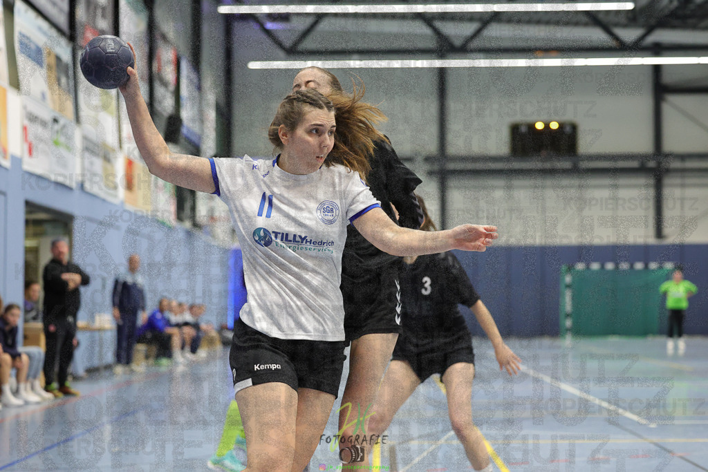 Frauen 2. Bezirksklasse, SG Rechtenbach - HSG Kleenheim/Langgöns III | Frauen 2. Bezirksklasse, SG Rechtenbach - HSG Kleenheim/Langgöns III am 16.11.2024 in Rechtenbach (Sporthalle Rechtenbach)Photo © 2024 - Jörg Heinrich - Realisiert mit Pictrs.com