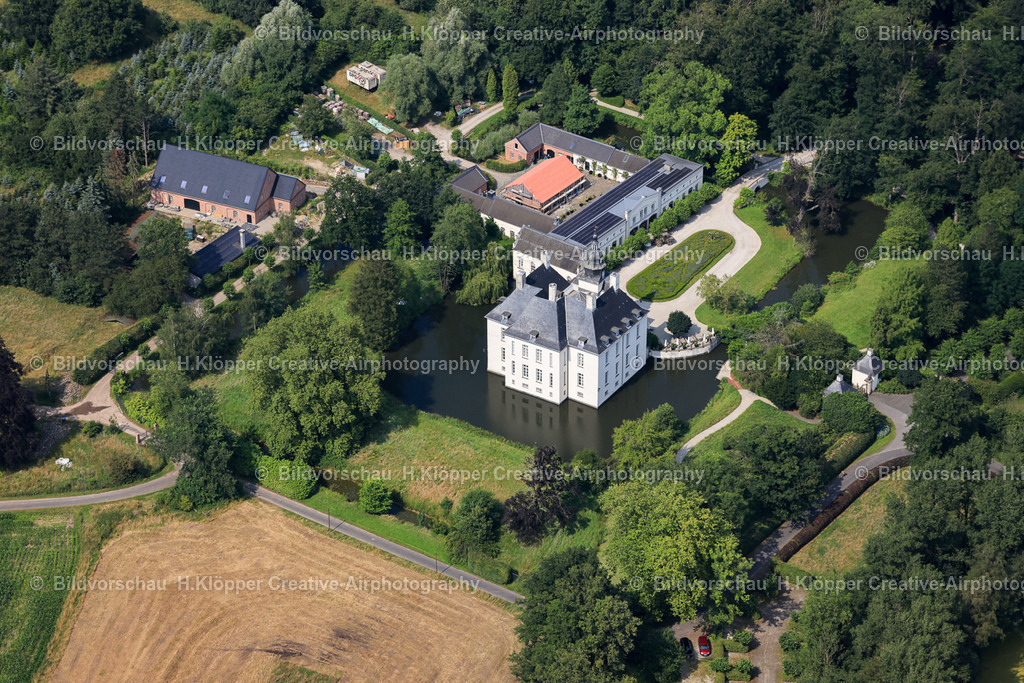 Luftbilder-Hünxe-Gartrop-10 | Luftbilder Schloss Gartrop Hünxe - Realisiert mit Pictrs.com