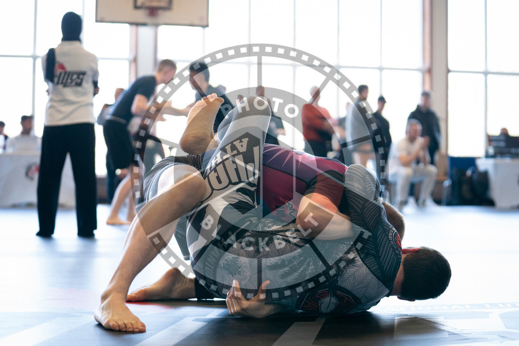 20240309PBB5259 | Fighters compete during the International Luta Livre (ILLCS) Spring Championship in Hannover, Germany, on March 9, 2024.