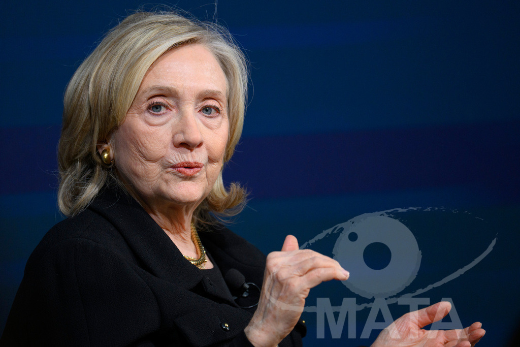 _DWA4074 | Die US-Politikerin Hillary Clinton auf der Veranstaltung Bridging Scholarship and Statecraft im Rahmen der Münchner Sicherheitskonferenz 2026. München, 13.02.2026 Bayern Deutschland  - Realisiert mit Pictrs.com