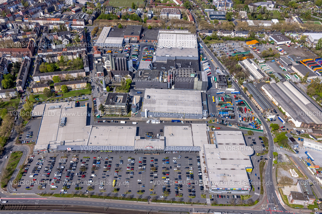 Dortmund230401490 | Luftbild, Actien-Brauerei, Brauerei Museum, Einkaufszentrum WEZ, Nordmarkt, Dortmund, Ruhrgebiet, Nordrhein-Westfalen, Deutschland