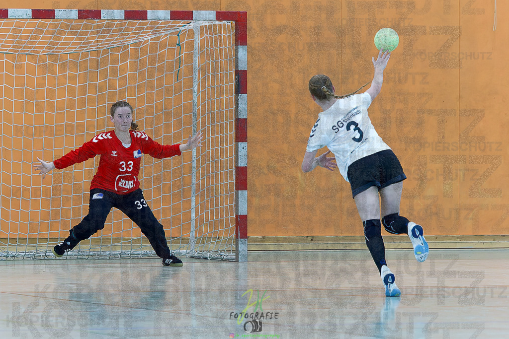 Quali-Turnier JBL wJA; SG Kappelwindeck/Steinbach - DJK SF Budenheim | Quali-Turnier JBL wJA; SG Kappelwindeck/Steinbach - DJK SF Budenheim am 31.05.2025 in Oberkleen (Weidig-Halle)Photo © 2025 - Jörg Heinrich - Realisiert mit Pictrs.com
