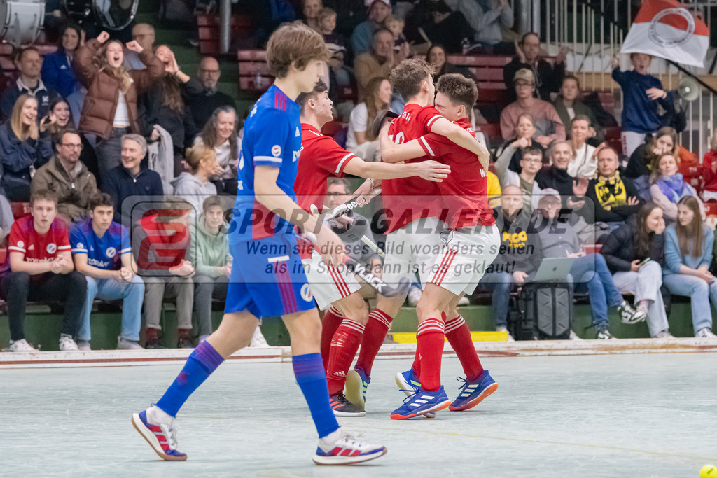 HK_20230305_106273 | Deutsche Meisterschaft MU16 Finale Mannheimer HC - Rot-Weiss Köln / Ehrungen am 5.3.2023 RWK, Köln ,