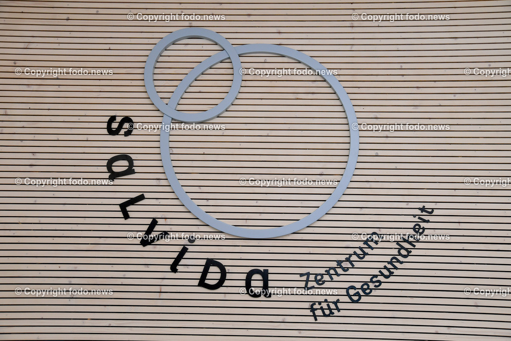 Salvida_ Kirchham_ 09.05.2023-11 | 09.05.2023, Kirchham, AUT, Salvida Zentrum fuer Gesundheit, im Bild Logo, Leitspruch