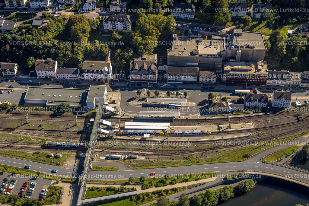 Finnentrop230908619 | Luftbild, Bahnhof, Altfinnentrop, Finnentrop, Sauerland, Nordrhein-Westfalen, Deutschland