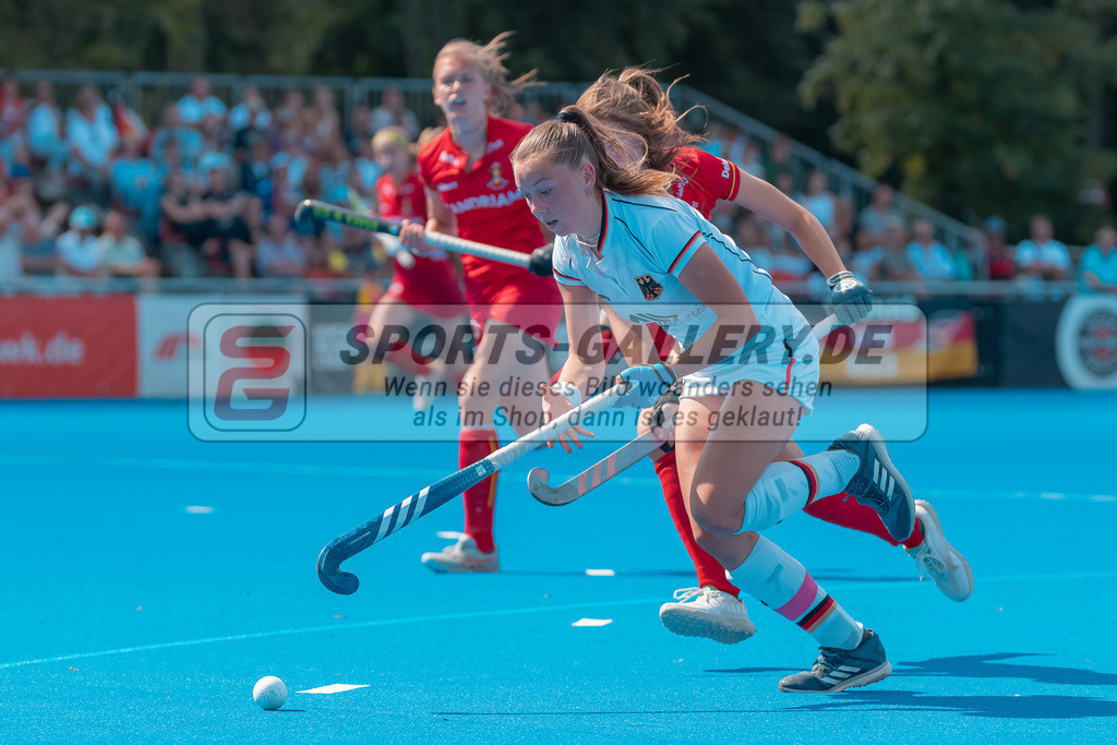 HK_20230712_101568 | Euro Hockey WU18 Belgium vs Germany Championship Girls &amp; Boys am 12.7.2023 CHTC , Krefeld ,