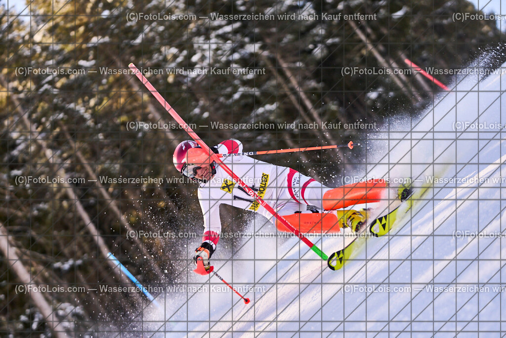 ALP6251_MASTERS-OeM-SL_Glungezer_Leitner Hans | Alpine Österreichische Mastersmeisterschaften auf dem Glungezer. Tiroler Skiverband, SC Volders, SLALOM - 2. Durchgang, So 2. März 2025.