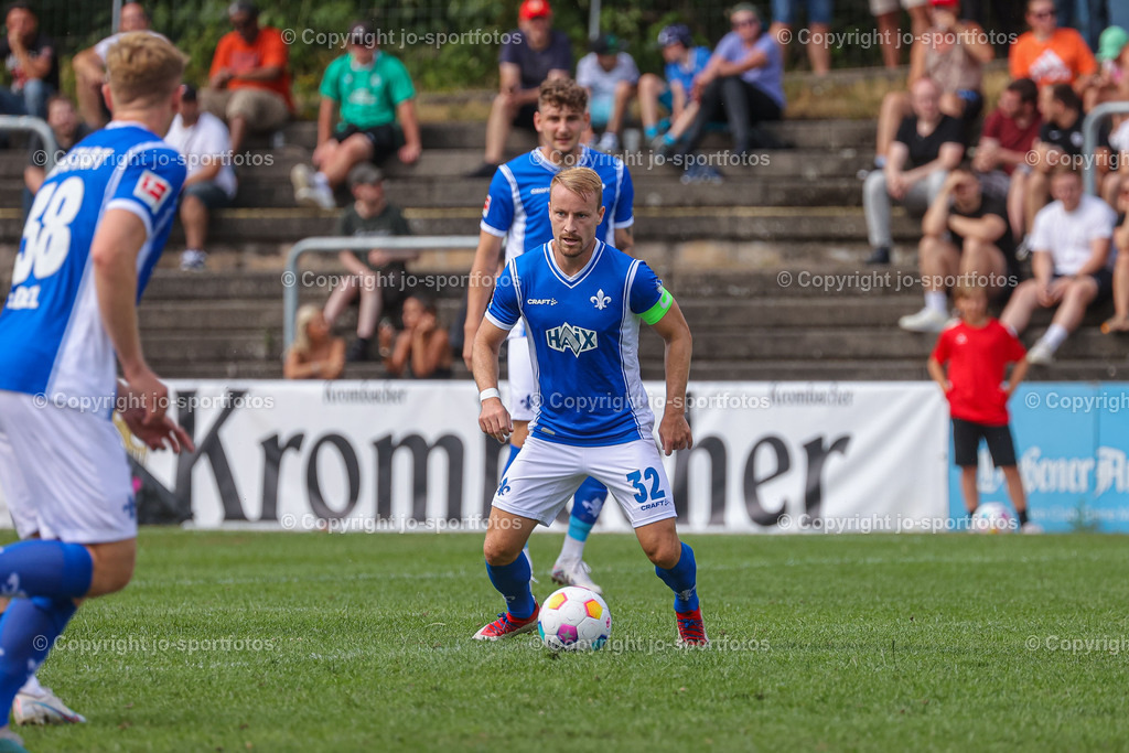 Giessen_Darmstadt (116) | 16.07.2023; Testspiel; Waldstadion Gießen; FC Gießen - SV Darmstadt 98; Ergebnis: 2:0 (0:0)
