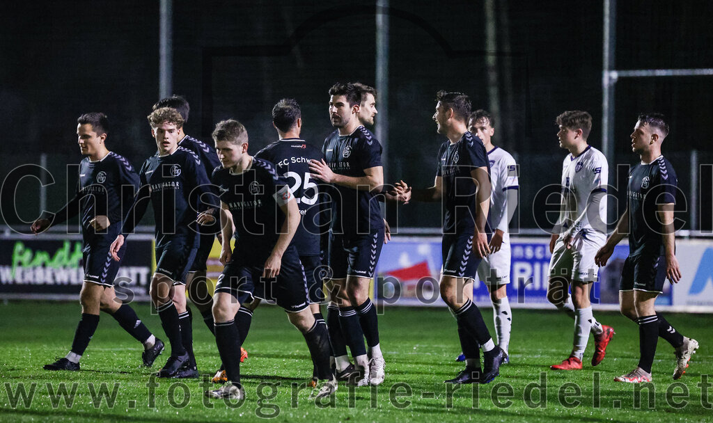 2024-03-15_081_FC_Schwaig_gegen_1_FC_Garmisch-Partenkirchen | Oberding, Deutschland, 15.03.2024:
Fußball, Landesliga Südost 2023 / 2024, 25. Spieltag, FC Schwaig gegen 1. FC Garmisch-Partenkirchen, Endergebnis: 4:0

Jubel nach dem 1:0 durch Raffael Ascher (FC Schwaig, #9)

Foto: Christian Riedel / fotografie-riedel.net