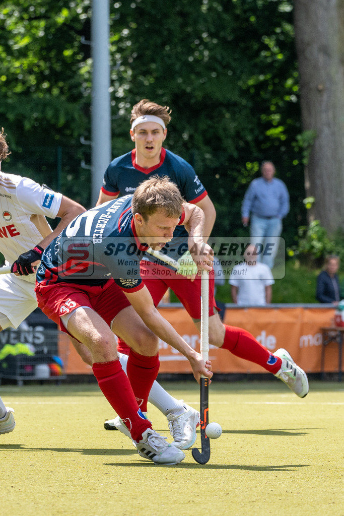 SFE_20230521_0118 | 1. Bundesliga Hockey Viertelfinale 3 Herren Rot-Weiss Köln - Berliner HC am 21.05.2023 in Köln (KTHC Stadion Rot-Weiss Köln Tennis and Hockey Club), Photo: Stephan Fehrmann 2023 (Sports-Gallery)