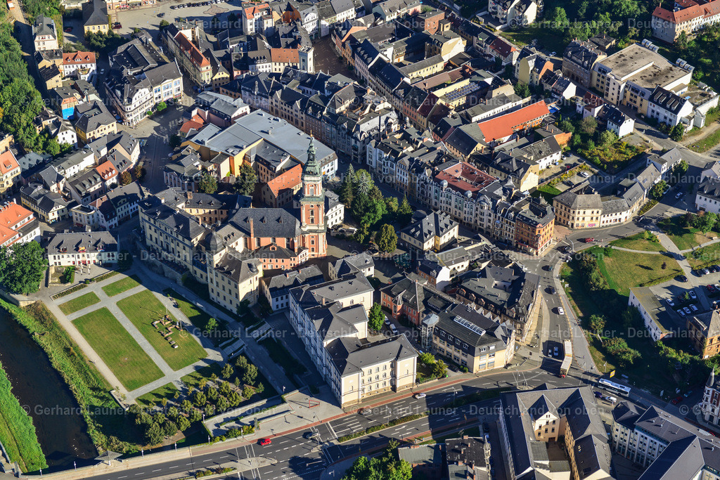 3636806 | Altstadt Greiz mit Unterem Schloß und Stadtkirche St.Marien