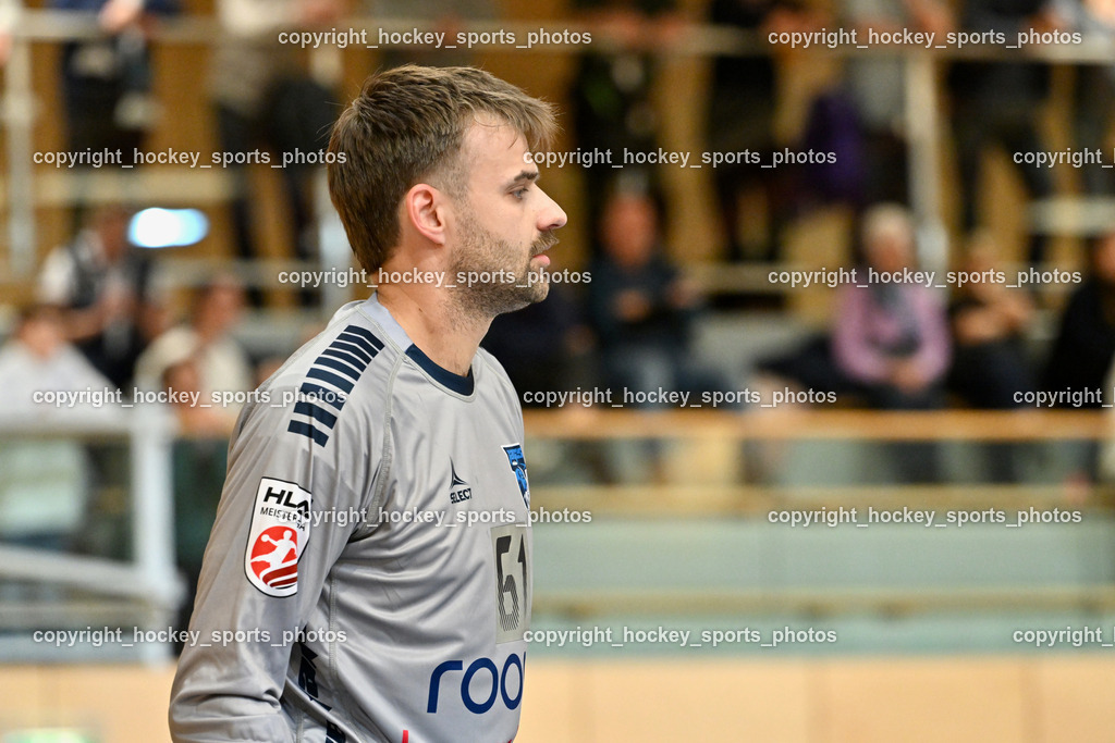 SC Ferlach vs. roomz JAGS Vöslau | #61 Kaiser Florian roomz JAGS Vöslau, SC Ferlach vs. roomz JAGS Vöslau, SC Ferlach vs. roomz JAGS Vöslau am 08.11.2025 in Ferlach (Ballspielhalle Ferlach), Austria, (Photo by Bernd Stefan)
